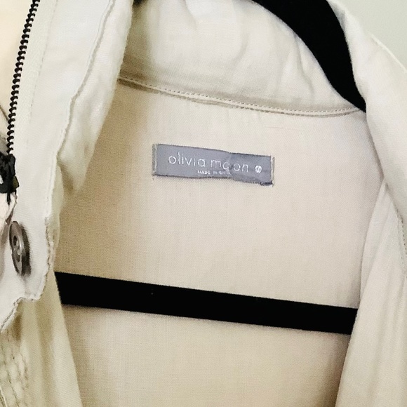 Utility Jacket / Linen / Size L / Ivory - Picture 7 of 10